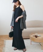 【ディスコート/Discoat】のカップ付ワッフルアメスリワンピース《WEB限定カラー・サイズあり》 大人の最旬トレンドファッション＆コーディネート founy(ファウニー) ファッション Fashion レディースファッション Fashion for Women ワンピース Dresses インナー Innerwear スリット Slit, Slit Detail ワッフル Waffle, Waffle Knit 夏 Summer thumbnail ブラック|ID: prp329100004989679 ipo3291000000037375128