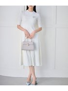 【セルフォード/CELFORD】の【洗える】ディフォメーションワンピース 大人の最旬トレンドファッション＆コーディネート founy(ファウニー) ファッション Fashion レディースファッション Fashion for Women ワンピース Dresses おすすめ Recommended / Our Picks アイレット Eyelet Lace ストレート Straight, Straight Cut スマート Smart, Elegant セットアップ Set-Up, Coordinated Outfit フィット Fit, Slim Fit フレア Flare, Flared ワイドリブ Wide Rib, Wide Ribbed Knit 人気 Popular, Best Seller 定番 Standard, Basic Item 洗える Machine Washable 透かし Cut-Out, Lacework thumbnail OWHT[002]|ID: prp329100004989684 ipo3291000000037375161