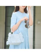 【セルフォード/CELFORD】の【洗える】ディフォメーションワンピース 大人の最旬トレンドファッション＆コーディネート founy(ファウニー) ファッション Fashion レディースファッション Fashion for Women ワンピース Dresses おすすめ Recommended / Our Picks アイレット Eyelet Lace ストレート Straight, Straight Cut スマート Smart, Elegant セットアップ Set-Up, Coordinated Outfit フィット Fit, Slim Fit フレア Flare, Flared ワイドリブ Wide Rib, Wide Ribbed Knit 人気 Popular, Best Seller 定番 Standard, Basic Item 洗える Machine Washable 透かし Cut-Out, Lacework thumbnail SAX[083]|ID: prp329100004989684 ipo3291000000037375162