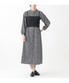 【アフタヌーンティー リビング/Afternoon Tea LIVING】のミニフラワープリントニットビスチェ ワンピースセット 大人の最旬トレンドファッション＆コーディネート founy(ファウニー) ファッション Fashion レディースファッション Fashion for Women ワンピース Dresses おすすめ Recommended / Our Picks カットソー Cut and Sewn Top コンパクト Compact, Small Size バランス Balance, Style Balance ビスチェ Bustier, Corset Top フラワー Flower, Floral モノトーン Monotone, Black and White thumbnail グレー|ID: prp329100004989686 ipo3291000000037375175