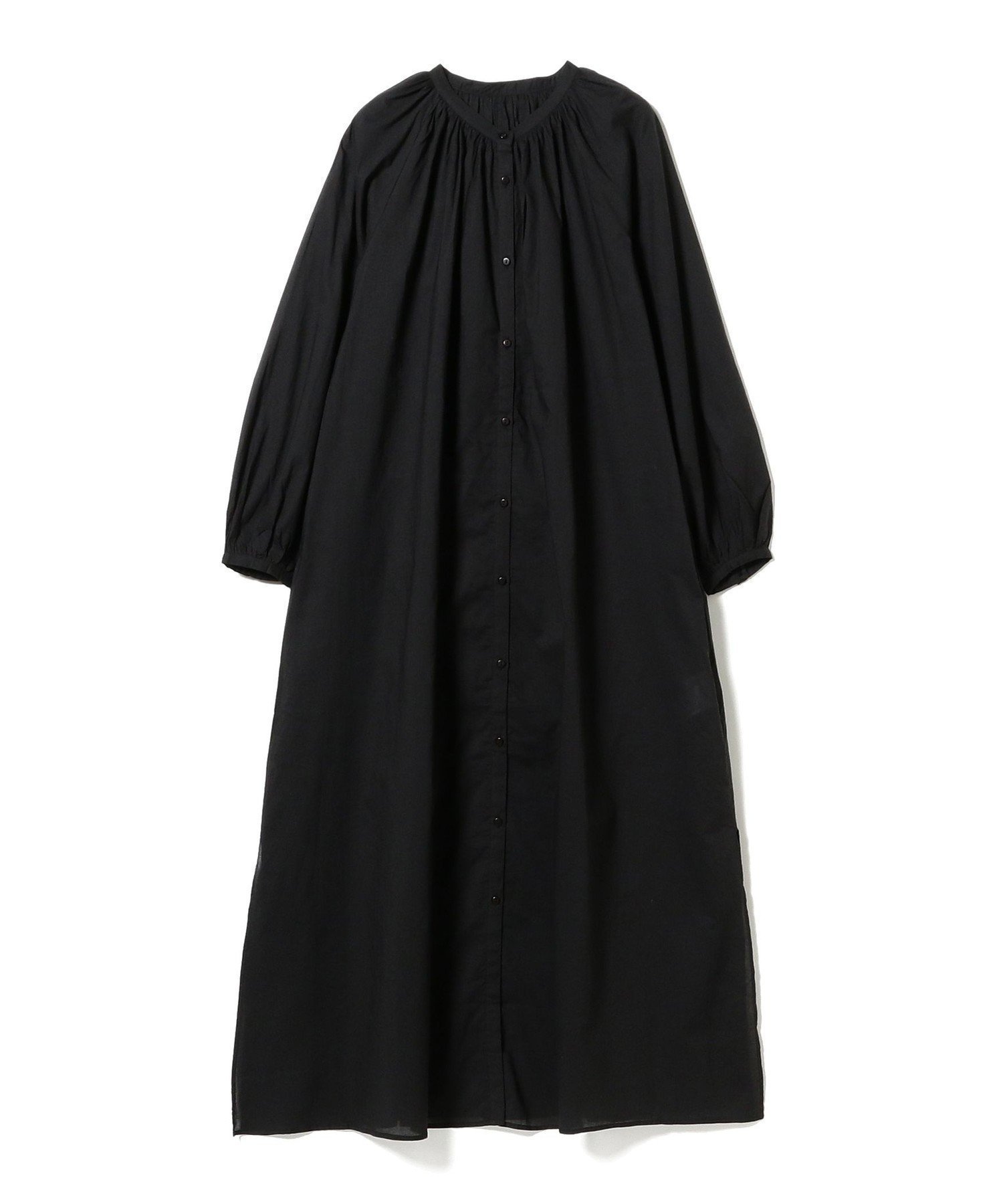 【デミルクス ビームス/Demi-Luxe BEAMS】の【5/16 9 59まで+10%ポイントバック中!】MARIHA / ダリアのワンピース インテリア・キッズ・メンズ・レディースファッション・服の通販 founy(ファウニー) 　ファッション　Fashion　レディースファッション　Fashion for Women　ワンピース　Dresses　インド　Indian Textile　ギャザー　Gathered, Ruffled　スリット　Slit, Slit Detail　ネップ　Nepp, Slub Yarn　フェミニン　Feminine, Girly　プリント　Print, Printed Pattern　おすすめ　Recommended / Our Picks　ONYX|ID: prp329100004989694 ipo3291000000037375206