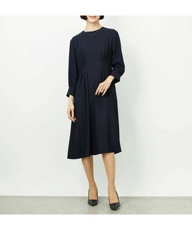 【ミッシェルクラン/MICHEL KLEIN】のオケージョン/セレモニー ドレープワンピース 大人の最旬トレンドファッション＆コーディネート founy(ファウニー) ファッション Fashion レディースファッション Fashion for Women ワンピース Dresses アクセサリー Fashion Accessories オケージョン Occasion Wear 春 Spring 洗える Machine Washable 秋 Autumn シェイプ Shape, Slim Fit シンプル Simple, Minimal スタイリッシュ Stylish, Fashionable ストレッチ Stretch, Stretchy Fabric スリーブ Sleeve, Long Sleeve / Short Sleeve ダウン Down, Puffer トレンド Trend, Trending Now ドレープ Drape, Draping Fabric バランス Balance, Style Balance パール Pearl, Pearl Accent フェミニン Feminine, Girly フレア Flare, Flared ベーシック Basic, Essential ペチコート Petticoat, Underskirt ポケット Pocket, Pocket Detail 冬 Winter / This Winter 再入荷 Restock / Back in Stock 夏 Summer エレガント 上品 Elegant セレモニー Ceremony 結婚式 Wedding |ID:prp329100004989702