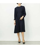 【ミッシェルクラン/MICHEL KLEIN】のオケージョン/セレモニー ドレープワンピース 大人の最旬トレンドファッション＆コーディネート founy(ファウニー) ファッション Fashion レディースファッション Fashion for Women ワンピース Dresses アクセサリー Fashion Accessories オケージョン Occasion Wear 春 Spring 洗える Machine Washable 秋 Autumn シェイプ Shape, Slim Fit シンプル Simple, Minimal スタイリッシュ Stylish, Fashionable ストレッチ Stretch, Stretchy Fabric スリーブ Sleeve, Long Sleeve / Short Sleeve ダウン Down, Puffer トレンド Trend, Trending Now ドレープ Drape, Draping Fabric バランス Balance, Style Balance パール Pearl, Pearl Accent フェミニン Feminine, Girly フレア Flare, Flared ベーシック Basic, Essential ペチコート Petticoat, Underskirt ポケット Pocket, Pocket Detail 冬 Winter / This Winter 再入荷 Restock / Back in Stock 夏 Summer エレガント 上品 Elegant セレモニー Ceremony 結婚式 Wedding thumbnail ネイビー|ID: prp329100004989702 ipo3291000000037375240