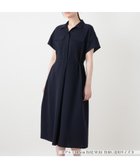 【レリアン/LEILIAN】のサファリシャツワンピース 大人の最旬トレンドファッション＆コーディネート founy(ファウニー) ファッション Fashion レディースファッション Fashion for Women ワンピース Dresses シャツワンピース / 1枚で着映えコーデ Shirt Dresses アンダー Underwear Essentials ウォッシャブル Machine Washable フラップ Flap, Flap Pocket フレア Flare, Flared ポケット Pocket, Pocket Detail 半袖 Short Sleeve, Half Sleeve 夏 Summer thumbnail ネイビー|ID: prp329100004989706 ipo3291000000037375259