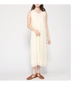 【パドカレ/pas de calais】のレーヨンコットンスムース ワンピース アイボリー|ID: prp329100004989712 ipo3291000000037375280