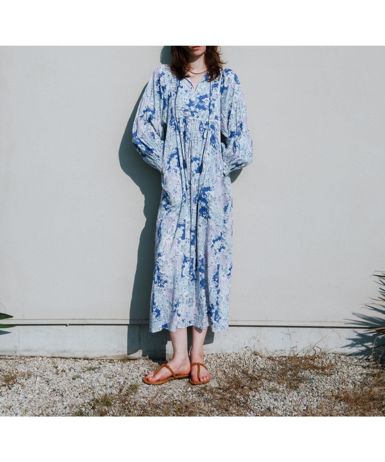 【アーバンリサーチ ロッソ/URBAN RESEARCH ROSSO】のsara mallika COTTON BOHEMIAN FLOWER DRESS インテリア・キッズ・メンズ・レディースファッション・服の通販 founy(ファウニー) 　ファッション　Fashion　レディースファッション　Fashion for Women　ワンピース　Dresses　フォーマル・パーティードレス・結婚式用ドレス　Elegant & Casual Dresses　2026年　2026　2026春夏・S/S　Spring/Summer 2026 SS26　インド　Indian Textile　プリント　Print, Printed Pattern　夏　Summer　S/S・春夏　SS, Spring/Summer, Warm Season　パープル|ID: prp329100004989723 ipo3291000000037375336