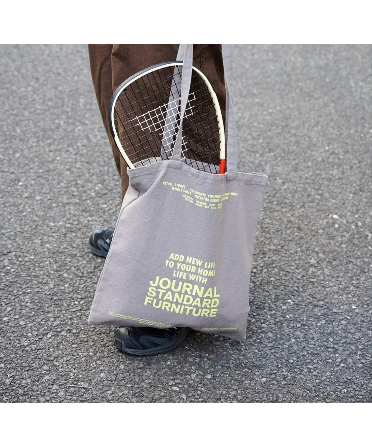 【その他のブランド/Other】のJSF TOTE CANVAS トートバッグ インテリア・キッズ・メンズ・レディースファッション・服の通販 founy(ファウニー) 　ファッション　Fashion　レディースファッション　Fashion for Women　バッグ　Bags　2026年　2026　2026春夏・S/S　Spring/Summer 2026 SS26　ウォッシュ　Washed Finish　ポケット　Pocket, Pocket Detail　グレーA|ID: prp329100004989753 ipo3291000000037400585