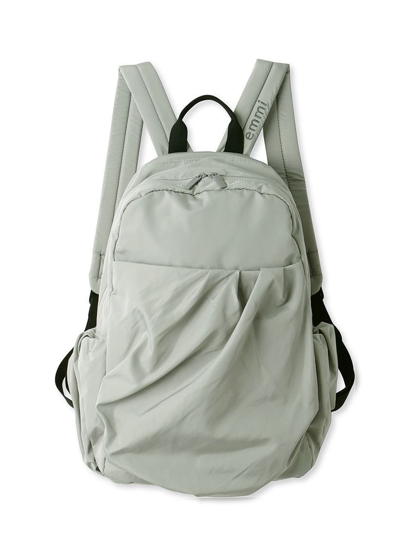 【エミ/emmi】の【ONLINE限定カラー】eco 撥水ギャザーボディーバックパック インテリア・キッズ・メンズ・レディースファッション・服の通販 founy(ファウニー) 　雑誌掲載アイテム　Magazine Picks & Fashion Features　ファッション雑誌　Fashion Magazines　ビジンヒャッカ　美人百花　バイラ　BAILA　クラッシィ　CLASSY.　オトナミューズ　otona MUSE　ファッション　Fashion　レディースファッション　Fashion for Women　バッグ　Bags　春　Spring　ギャザー　Gathered, Ruffled　コンパクト　Compact, Small Size　11月号　November Issue　12月号　December Issue　スマート　Smart, Elegant　雑誌　Magazine, Fashion Magazine　タンブラー　Tumbler, Travel Mug　8月号　August Issue, Aug. Edition　ポケット　Pocket, Pocket Detail　おすすめ　Recommended / Our Picks　夏　Summer　ギフト プレゼント　Gift / Present　ビジネス 仕事 通勤　Business / Work / Commuting　LGRY[005]|ID: prp329100004989767 ipo3291000000037375644