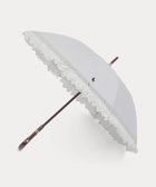【ムーンバット/MOONBAT】のPOLO RALPH LAUREN/晴雨兼用日傘 エンブフリル 長傘 大人の最旬トレンドファッション＆コーディネート founy(ファウニー) ファッション Fashion レディースファッション Fashion for Women レイングッズ・傘・晴雨兼用傘 Umbrellas & Rain Gear エレガント 上品 Elegant フリル Frill, Ruffle レーシー Lacy, Lace-Like 傘 Umbrella, Parasol 日傘 Parasol, UV Umbrella thumbnail オフホワイト|ID: prp329100004989786 ipo3291000000037375734