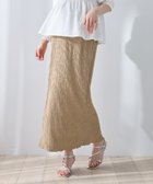 【クロスマルシェ/cross marche / KIDS】のストライプジャガードナロースカ-ト 大人の最旬トレンドファッション＆コーディネート founy(ファウニー) ファッション Fashion キッズファッション Fashion for Kids ジャカード／ジャガード Jacquard, Woven Pattern スウェット / スエット Sweatshirt, Sweatwear ストライプ Stripe, Striped Pattern エレガント 上品 Elegant thumbnail モカ|ID: prp329100004989796 ipo3291000000037375781