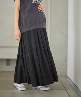 【クロスマルシェ/cross marche / KIDS】のドビー楊柳ティアードスカート(マタニティ/ 妊婦服)産前・産後対応 大人の最旬トレンドファッション＆コーディネート founy(ファウニー) ファッション Fashion キッズファッション Fashion for Kids ティアードスカート Tiered Skirt, Flounced Skirt バランス Balance, Style Balance |ID:prp329100004989799