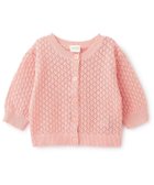 【ナルミヤ オンライン/NARUMIYA ONELINE / KIDS】の【UV】透かし編みカーディガン 大人の最旬トレンドファッション＆コーディネート founy(ファウニー) ファッション Fashion キッズファッション Fashion for Kids おすすめ Recommended / Our Picks カーディガン Cardigan, Knitwear ポケット Pocket, Pocket Detail 夏 Summer 春 Spring S/S・春夏 SS, Spring/Summer, Warm Season 透かし Cut-Out, Lacework thumbnail ライト ピンク|ID: prp329100004989872 ipo3291000000037376246