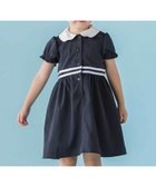 【ベベ オンライン ストア/BEBE ONLINE STORE / KIDS】の【店舗限定】リボン刺しゅう 無地 襟付きワンピース(95~150cm) 大人の最旬トレンドファッション＆コーディネート founy(ファウニー) ファッション Fashion キッズファッション Fashion for Kids ワンピース Dresses 春 Spring ギャザー Gathered, Ruffled クラシカル Classical, Vintage-Inspired シンプル Simple, Minimal スタンダード Standard, Basic スリーブ Sleeve, Long Sleeve / Short Sleeve トレンド Trend, Trending Now 無地 Plain, Solid Color リボン Ribbon, Bow S/S・春夏 SS, Spring/Summer, Warm Season 夏 Summer エレガント 上品 Elegant 2026年 2026 2026春夏・S/S Spring/Summer 2026 SS26 thumbnail ネイビー|ID: prp329100004989904 ipo3291000000037376403