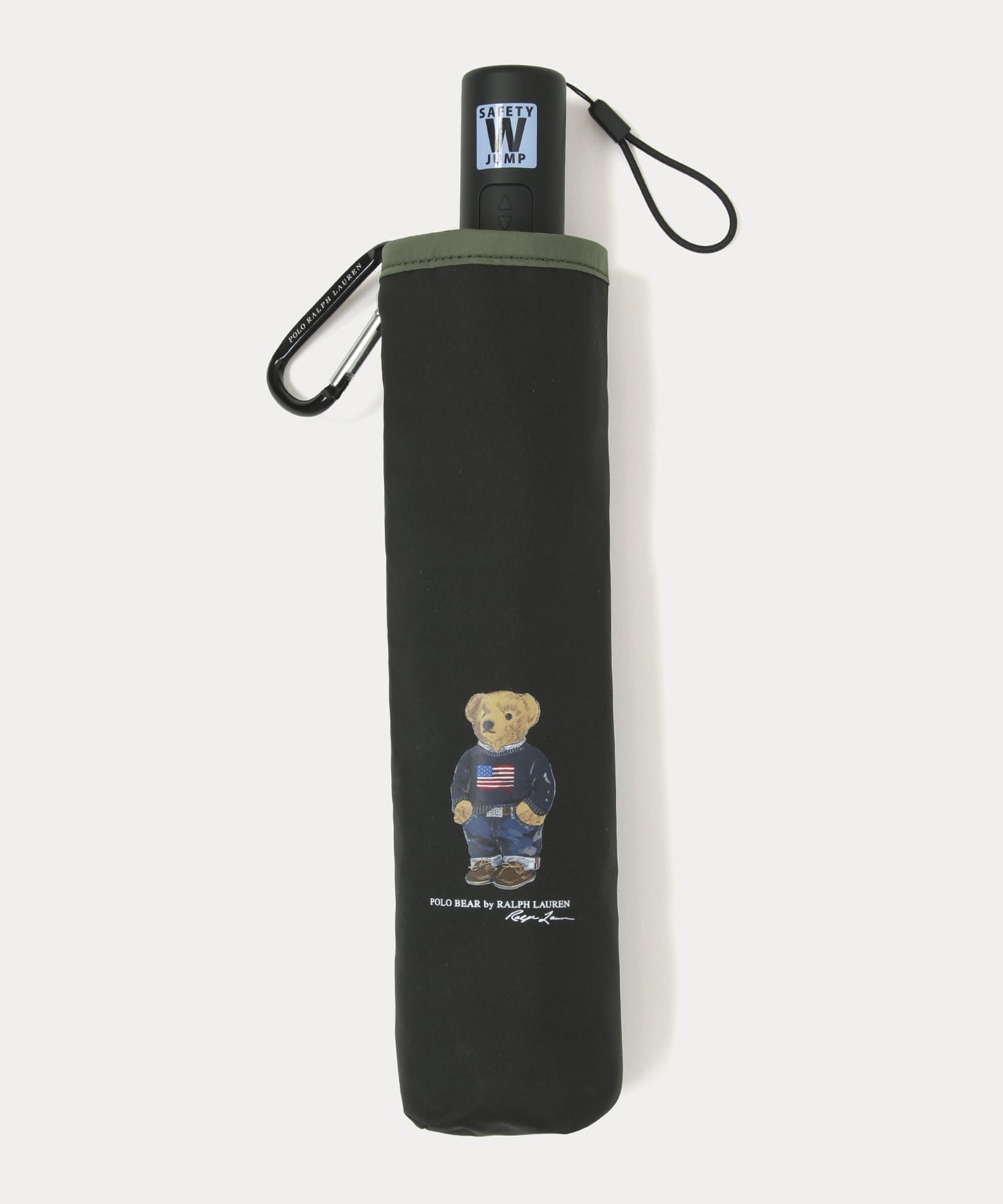 【ムーンバット/MOONBAT / MEN】のPOLO RALPH LAUREN/【WEB限定】雨傘 FLAG BEAR 自動開閉傘 インテリア・キッズ・メンズ・レディースファッション・服の通販 founy(ファウニー) 　ファッション　Fashion　メンズファッション　Fashion for Men　コンパクト　Compact, Small Size　フォルム　Silhouette, Form　傘　Umbrella, Parasol　ブラック|ID: prp329100004989941 ipo3291000000037376609