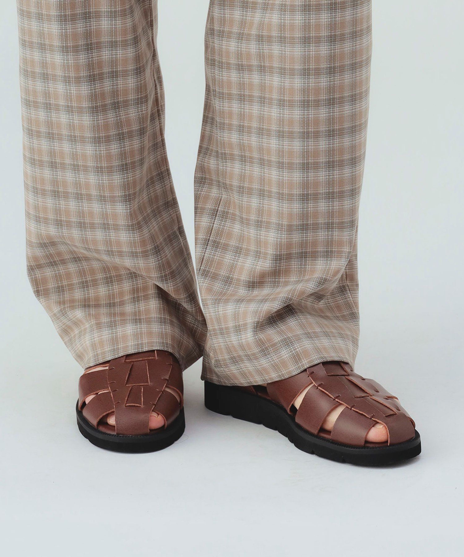 【ビームス ハート/BEAMS HEART / MEN】のグルカサンダル インテリア・キッズ・メンズ・レディースファッション・服の通販 founy(ファウニー) 　ファッション　Fashion　メンズファッション　Fashion for Men　シューズ　Shoes, Footwear　トレンド　Trend, Trending Now　フェイクレザー　Faux Leather, PU Leather　夏　Summer　春　Spring　S/S・春夏　SS, Spring/Summer, Warm Season　BROWN|ID: prp329100004989946 ipo3291000000037376635