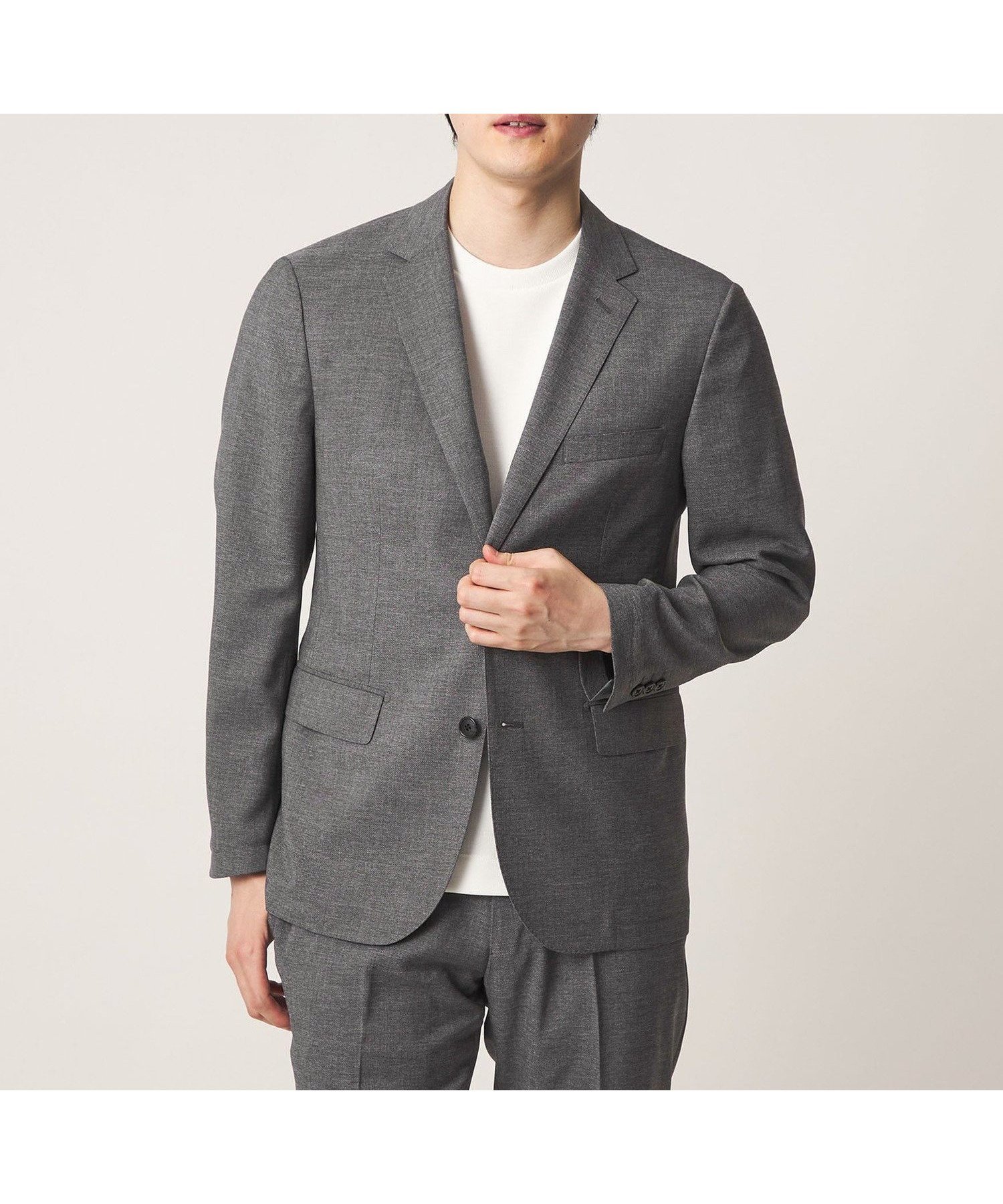 【ユナイテッドアローズ/UNITED ARROWS / MEN】のNTSツイル 2ボタン ジャケット-セットアップ対応・吸水速乾・マシンウォッシャブル- A DAY IN THE LIFE 大人の最旬トレンドファッション＆コーディネート founy(ファウニー) 　ファッション　Fashion　メンズファッション　Fashion for Men　セットアップ　Matching Sets　吸水　Absorbent, Quick-Dry　ジャケット　Jacket, Outerwear　スタンダード　Standard, Basic　スーツ　Suit, Formalwear　セットアップ　Set-Up, Coordinated Outfit　ツイル　Twist, Twisted Detail　トレンド　Trend, Trending Now　バランス　Balance, Style Balance　フラップ　Flap, Flap Pocket　ベーシック　Basic, Essential　ポケット　Pocket, Pocket Detail　アウトレット　Outlet / Clearance　おすすめ　Recommended / Our Picks　ビジネス 仕事 通勤　Business / Work / Commuting　 other-1|ID: prp329100004989947 ipo3291000000037376636