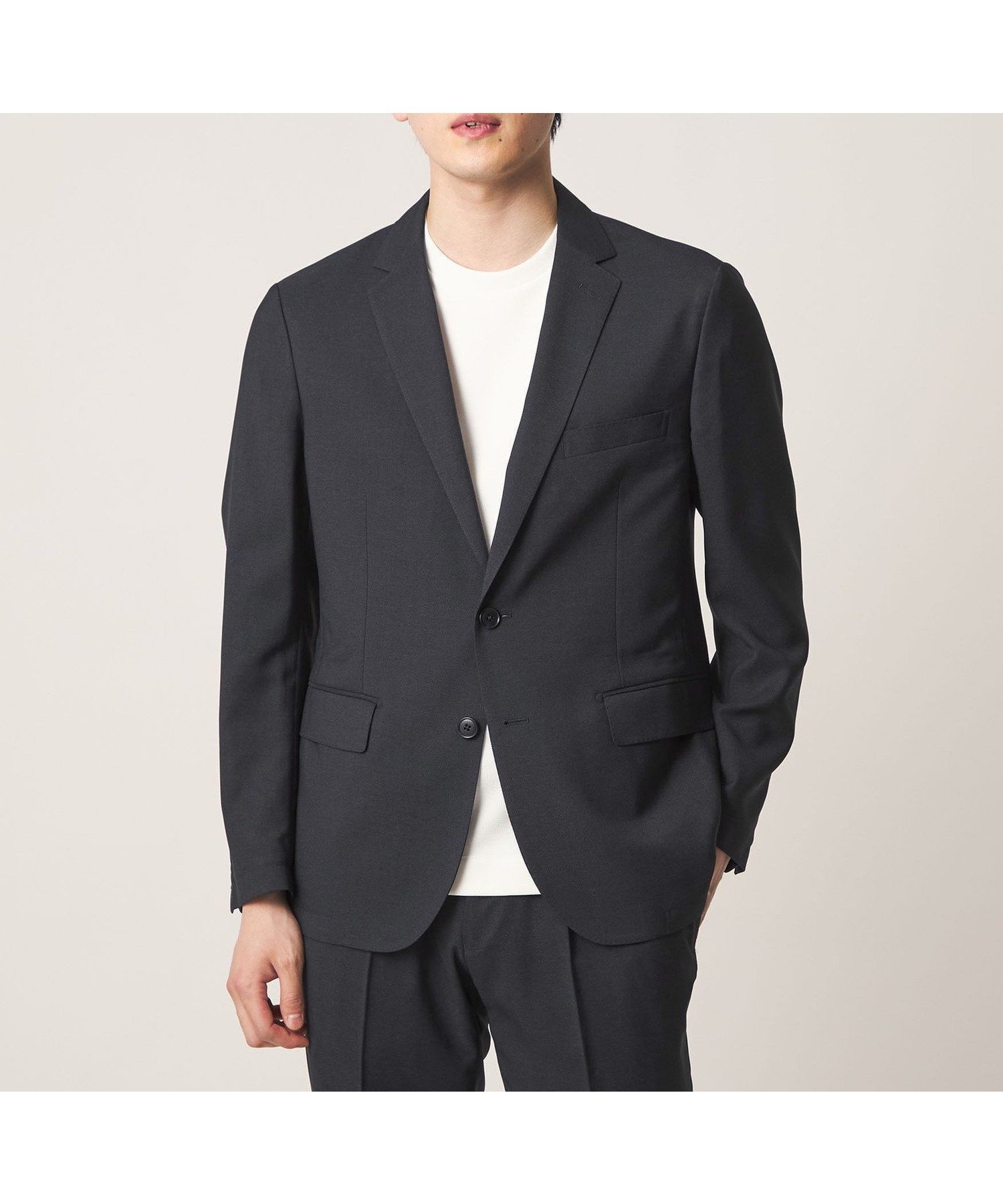 【ユナイテッドアローズ/UNITED ARROWS / MEN】のNTSツイル 2ボタン ジャケット-セットアップ対応・吸水速乾・マシンウォッシャブル- A DAY IN THE LIFE インテリア・キッズ・メンズ・レディースファッション・服の通販 founy(ファウニー) 　ファッション　Fashion　メンズファッション　Fashion for Men　セットアップ　Matching Sets　吸水　Absorbent, Quick-Dry　ジャケット　Jacket, Outerwear　スタンダード　Standard, Basic　スーツ　Suit, Formalwear　セットアップ　Set-Up, Coordinated Outfit　ツイル　Twist, Twisted Detail　トレンド　Trend, Trending Now　バランス　Balance, Style Balance　フラップ　Flap, Flap Pocket　ベーシック　Basic, Essential　ポケット　Pocket, Pocket Detail　アウトレット　Outlet / Clearance　おすすめ　Recommended / Our Picks　ビジネス 仕事 通勤　Business / Work / Commuting　NAVY|ID: prp329100004989947 ipo3291000000037376640