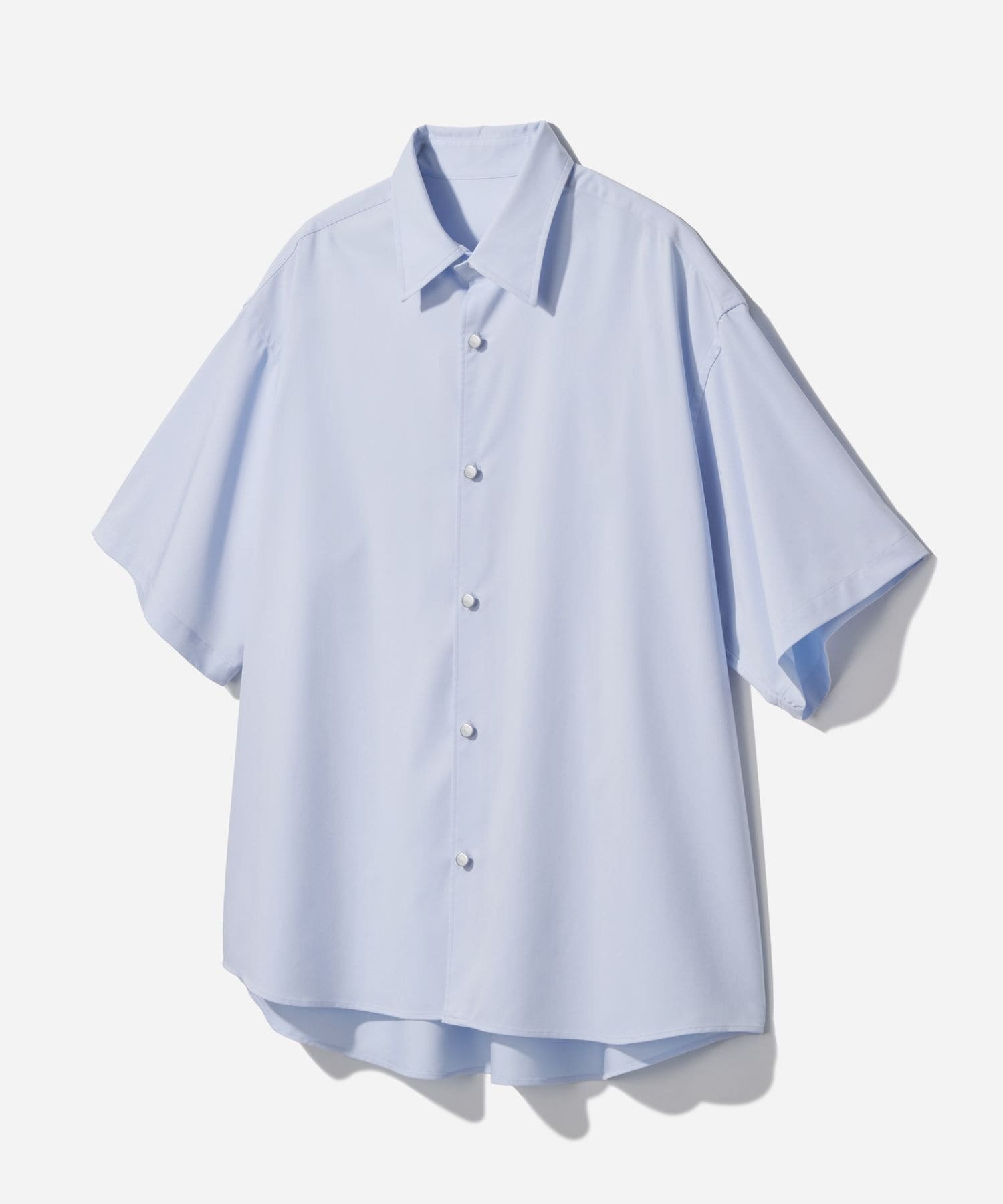 【ハレ/HARE / MEN】のブロードドレスシャツSS インテリア・キッズ・メンズ・レディースファッション・服の通販 founy(ファウニー) 　ファッション　Fashion　メンズファッション　Fashion for Men　アクセサリー　Fashion Accessories　インナー　Innerwear　ストレッチ　Stretch, Stretchy Fabric　トレンド　Trend, Trending Now　ドレス　Dress, One-Piece　ファブリック　Fabric, Textile　フロント　Front, Front Design　ブロード　Broadcloth, Fine Cotton　メタル　Metal, Metal Parts　おすすめ　Recommended / Our Picks　エレガント 上品　Elegant　サックスブルー80|ID: prp329100004989963 ipo3291000000037376698