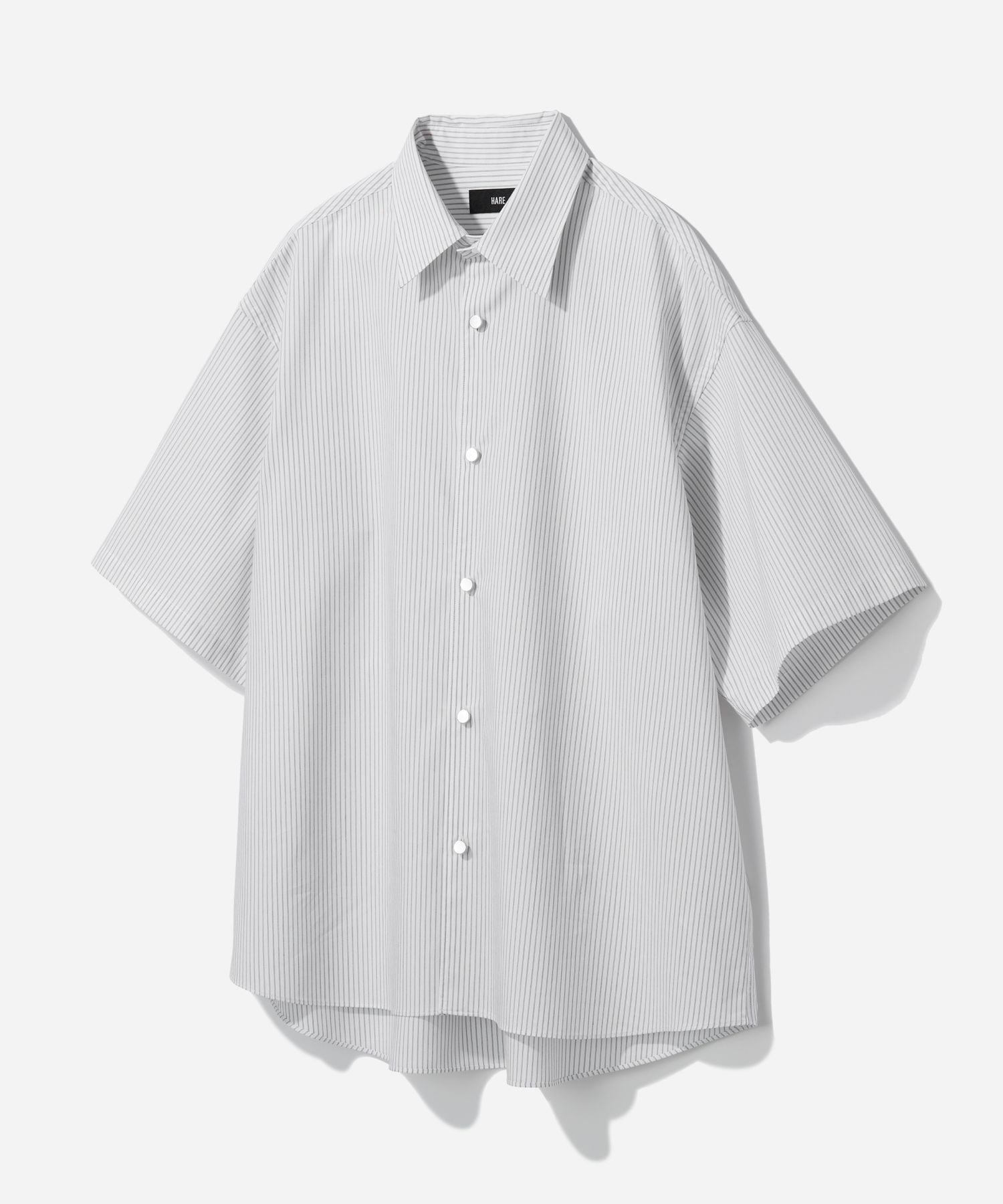 【ハレ/HARE / MEN】のブロードドレスシャツSS インテリア・キッズ・メンズ・レディースファッション・服の通販 founy(ファウニー) 　ファッション　Fashion　メンズファッション　Fashion for Men　アクセサリー　Fashion Accessories　インナー　Innerwear　ストレッチ　Stretch, Stretchy Fabric　トレンド　Trend, Trending Now　ドレス　Dress, One-Piece　ファブリック　Fabric, Textile　フロント　Front, Front Design　ブロード　Broadcloth, Fine Cotton　メタル　Metal, Metal Parts　おすすめ　Recommended / Our Picks　エレガント 上品　Elegant　【WEB限定】白ストライプ06|ID: prp329100004989963 ipo3291000000037376700