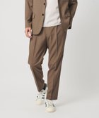 【ビューティ&ユース ユナイテッドアローズ/BEAUTY&YOUTH / UNITED ARROWS / MEN】のASTY 1プリーツ スラックス NO.5 セットアップ対応 大人の最旬トレンドファッション＆コーディネート founy(ファウニー) ファッション Fashion メンズファッション Fashion for Men セットアップ Matching Sets クッション Cushion, Throw Pillow コイン Coin, Coin Design シャーリング Shirring, Ruched ジャケット Jacket, Outerwear スラックス Slacks, Dress Pants セットアップ Set-Up, Coordinated Outfit ハーフ Half, Half-Length フィット Fit, Slim Fit プリーツ Pleats, Pleated ポケット Pocket, Pocket Detail 別注 Limited Edition, Custom Order おすすめ Recommended / Our Picks 夏 Summer thumbnail MD.BROWN|ID: prp329100004989964 ipo3291000000037376705