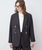【ルスークホリデー/LE SOUK HOLIDAY】のダブルJK チャコールグレー|ID: prp329100004989991 ipo3291000000037376840