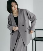 【ページボーイ/PAGEBOY】のバスケット2WAYジャケット 大人の最旬トレンドファッション＆コーディネート founy(ファウニー) ファッション Fashion レディースファッション Fashion for Women アウター Coat / Outerwear Collection レディースジャケット・軽アウター Jackets ジャケット Jacket, Outerwear セットアップ Set-Up, Coordinated Outfit バスケット Basket, Basket Bag バランス Balance, Style Balance 半袖 Short Sleeve, Half Sleeve thumbnail グレー15|ID: prp329100004989992 ipo3291000000037376857