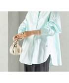 【シップス/SHIPS】の洗濯機可能 ピン オックス 刺繍 シャツ 大人の最旬トレンドファッション＆コーディネート founy(ファウニー) ファッション Fashion レディースファッション Fashion for Women トップス・カットソー Cut & Sew Tops シャツ・ブラウス・オフィスカジュアル Elegant Blouses & Button-Ups インナー Innerwear オックス Oxford Fabric コンパクト Compact, Small Size 定番 Standard, Basic Item フォルム Silhouette, Form ベビー Baby, Babywear ポケット Pocket, Pocket Detail レギュラー Regular, Standard Fit ワンポイント One Point, Statement Accent 2026年 2026 2026春夏・S/S Spring/Summer 2026 SS26 thumbnail ライトグリーン|ID: prp329100004990029 ipo3291000000037377067