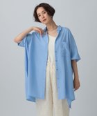 【レプシィム ローリーズファーム/LEPSIM LOWRYS FARM】のサラキレポンチョチュニックSS 大人の最旬トレンドファッション＆コーディネート founy(ファウニー) ファッション Fashion レディースファッション Fashion for Women アウター Coat / Outerwear Collection ポンチョ・ケープコート Ponchos & Capes おすすめ Recommended / Our Picks キャミワンピース Cami Dress, Slip Dress チュニック Tunic, Long Top ベーシック Basic, Essential ボトム Bottoms, Lower Wear リラックス Relax, Relaxed Fit 人気 Popular, Best Seller 半袖 Short Sleeve, Half Sleeve 定番 Standard, Basic Item thumbnail ブルー83|ID: prp329100004990032 ipo3291000000037377089