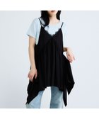 【ジーナシス/JEANASiS】の2WAYイレヘムキャミチュニック 大人の最旬トレンドファッション＆コーディネート founy(ファウニー) ファッション Fashion レディースファッション Fashion for Women トップス・カットソー Cut & Sew Tops キャミソール&ノースリーブ Camisoles & Sleeveless Tops おすすめ Recommended / Our Picks インナー Innerwear ショート Short, Short Length トレンド Trend, Trending Now フリル Frill, Ruffle ベーシック Basic, Essential ボトム Bottoms, Lower Wear リボン Ribbon, Bow レース Lace, Lace Fabric ワイド Wide, Wide Fit thumbnail ブラック|ID: prp329100004990040 ipo3291000000037377136