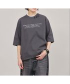 【カレンソロジー/Curensology】の【UNIVERSAL OVERALL】別注ショートスリーブTシャツ 大人の最旬トレンドファッション＆コーディネート founy(ファウニー) ファッション Fashion レディースファッション Fashion for Women トップス・カットソー Cut & Sew Tops シャツ・ブラウス・オフィスカジュアル Elegant Blouses & Button-Ups ロングTシャツ・Tシャツ Longline T-Shirts & Tees エレガント 上品 Elegant キャラクター Character, Licensed Characters クラッシュ Distressed, Crashed Style ショート Short, Short Length シンプル Simple, Minimal スペシャル Special, Limited Edition スリーブ Sleeve, Long Sleeve / Short Sleeve デニム Denim, Jeans Material バランス Balance, Style Balance フロント Front, Front Design プリント Print, Printed Pattern 別注 Limited Edition, Custom Order ミリタリー Military, Army Style ワーク Workwear, Utility Style thumbnail 【NEW】チャコール18|ID: prp329100004990041 ipo3291000000037377141
