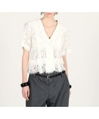 【プランク プロジェクト/PRANK PROJECT】のスカラップレースセーラーシャツ / Scallop Lace Sailor Shirt 大人の最旬トレンドファッション＆コーディネート founy(ファウニー) ファッション Fashion レディースファッション Fashion for Women トップス・カットソー Cut & Sew Tops シャツ・ブラウス・オフィスカジュアル Elegant Blouses & Button-Ups おすすめ Recommended / Our Picks オケージョン Occasion Wear クラシック Classic, Timeless Style スカラップ Scallop, Scalloped Edge バランス Balance, Style Balance レース Lace, Lace Fabric thumbnail WHT|ID: prp329100004990042 ipo3291000000037377146