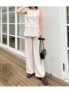 【リリーブラウン/Lily Brown】のカットツイードセットアップ 大人の最旬トレンドファッション＆コーディネート founy(ファウニー) ファッション Fashion レディースファッション Fashion for Women セットアップ Matching Sets アメリカン American Style カットソー Cut and Sewn Top ストレート Straight, Straight Cut スペシャル Special, Limited Edition スマート Smart, Elegant スリーブ Sleeve, Long Sleeve / Short Sleeve セットアップ Set-Up, Coordinated Outfit トレンド Trend, Trending Now 旅行 Travel thumbnail PNK[066]|ID: prp329100004990053 ipo3291000000037377193