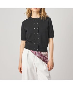 【ビューティ&ユース ユナイテッドアローズ/BEAUTY&YOUTH / UNITED ARROWS】のSteven Alan ハーフ スリーブ カーディガン 大人の最旬トレンドファッション＆コーディネート founy(ファウニー) ファッション Fashion レディースファッション Fashion for Women トップス・カットソー Cut & Sew Tops カーディガン・羽織り Layered Style Cardigans アメリカン American Style カーディガン Cardigan, Knitwear クラシカル Classical, Vintage-Inspired シンプル Simple, Minimal スリーブ Sleeve, Long Sleeve / Short Sleeve ダブル Double, Double-Breasted ニューヨーク New York, NYC Style ハーフ Half, Half-Length バランス Balance, Style Balance フラット Flat, Flat Shoes フロント Front, Front Design エレガント 上品 Elegant |ID:prp329100004990058