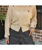 【シーピーシーエム/CPCM】の【U.S. POLO ASSN.】襟付きメッシュカーディガン 大人の最旬トレンドファッション＆コーディネート founy(ファウニー) ファッション Fashion レディースファッション Fashion for Women トップス・カットソー Cut & Sew Tops カーディガン・羽織り Layered Style Cardigans イタリア Italy 春 Spring 秋 Autumn 腕時計 Wristwatch カーディガン Cardigan, Knitwear キャミソール Camisole, Spaghetti Strap Top コレクション Collection, Seasonal Line タンク Tank Top, Sleeveless Top デニム Denim, Jeans Material トレンド Trend, Trending Now メッシュ Mesh, Net Fabric メンズ Men's, Menswear おすすめ Recommended / Our Picks エレガント 上品 Elegant thumbnail ベージュ|ID: prp329100004990061 ipo3291000000037377240