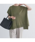 【アーバンリサーチ ドアーズ/URBAN RESEARCH DOORS】のリネン混ブークレニットワイドプルオーバー 大人の最旬トレンドファッション＆コーディネート founy(ファウニー) ファッション Fashion レディースファッション Fashion for Women トップス・カットソー Cut & Sew Tops ニット Knit Tops & Sweaters カジュアルプルオーバー・ニットトップス Pullovers & Knit Tops / Casual Pullovers 2026年 2026 2026春夏・S/S Spring/Summer 2026 SS26 サマー Summer, Summer Style シンプル Simple, Minimal スリット Slit, Slit Detail バランス Balance, Style Balance リネン Linen, Linen Fabric 夏 Summer S/S・春夏 SS, Spring/Summer, Warm Season thumbnail カーキ|ID: prp329100004990073 ipo3291000000037377319