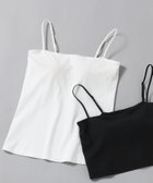 【グローバルワーク/GLOBAL WORK】のWingコラボ/Fffit エフィット/カップ付きキャミ/291149 大人の最旬トレンドファッション＆コーディネート founy(ファウニー) ファッション Fashion レディースファッション Fashion for Women トップス・カットソー Cut & Sew Tops キャミソール&ノースリーブ Camisoles & Sleeveless Tops アンダー Underwear Essentials インナー Innerwear カッティング Cutting Detail キャミ Camisole, Cami Top コラボ Collaboration, Collab ショート Short, Short Length ジャケット Jacket, Outerwear フィット Fit, Slim Fit 抗菌 Antibacterial, Bacteria-Resistant thumbnail アイボリー08|ID: prp329100004990074 ipo3291000000037377329