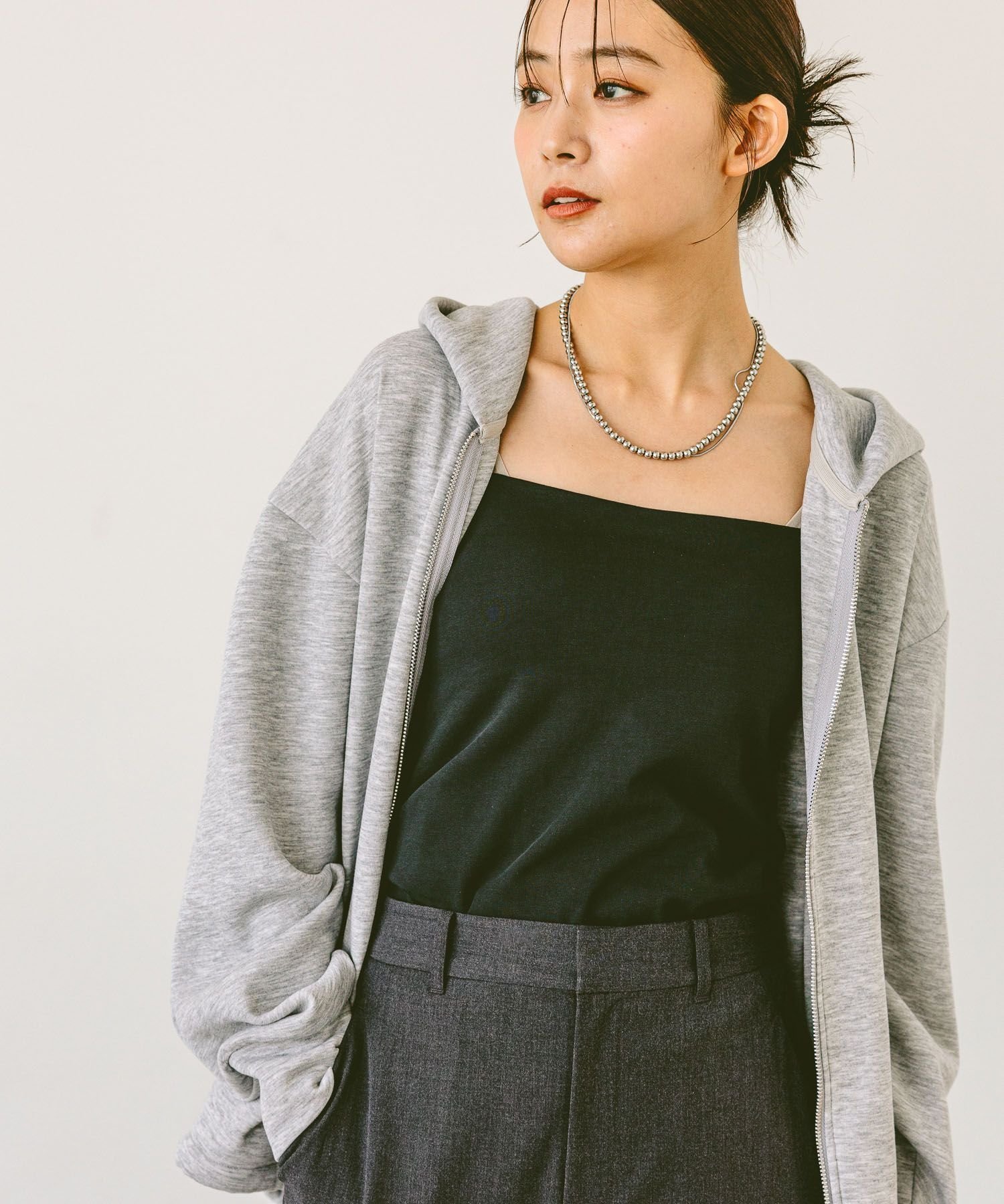 【グローバルワーク/GLOBAL WORK】のWingコラボ/Fffit エフィット/カップ付きキャミ/291149 インテリア・キッズ・メンズ・レディースファッション・服の通販 founy(ファウニー) 　ファッション　Fashion　レディースファッション　Fashion for Women　トップス・カットソー　Cut & Sew Tops　キャミソール&ノースリーブ　Camisoles & Sleeveless Tops　アンダー　Underwear Essentials　インナー　Innerwear　カッティング　Cutting Detail　キャミ　Camisole, Cami Top　コラボ　Collaboration, Collab　ショート　Short, Short Length　ジャケット　Jacket, Outerwear　フィット　Fit, Slim Fit　抗菌　Antibacterial, Bacteria-Resistant　ブラック09|ID: prp329100004990074 ipo3291000000037377330