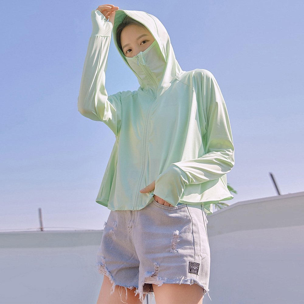 【ミニミニストア/miniministore】の日焼け止めパーカー 薄手 ラッシュガード インテリア・キッズ・メンズ・レディースファッション・服の通販 founy(ファウニー) 　ファッション　Fashion　レディースファッション　Fashion for Women　トップス・カットソー　Cut & Sew Tops　レディースパーカー・カジュアルフーディー　Casual Hoodies & Sweatshirts　アウトドア　Outdoor Clothing　洗える　Machine Washable　カーディガン　Cardigan, Knitwear　吸水　Absorbent, Quick-Dry　サマー　Summer, Summer Style　スポーツ　Sports, Activewear　長袖　Long Sleeve, Full Sleeve　パーカー　Hoodie, Parka　羽織　Haori, Light Jacket　ラベンダー　Lavender　ランニング　Running, Running Wear, Activewear, Jogging　夏　Summer　ミントグリーン|ID: prp329100004990077 ipo3291000000037377352