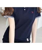 【モーメントプラス/moment+ / MEN】のU.S.POLO ASSN.ワンポイント刺繍配色ラインリブ半袖ポロシャツ 大人の最旬トレンドファッション＆コーディネート founy(ファウニー) ファッション Fashion メンズファッション Fashion for Men シンプル Simple, Minimal スラックス Slacks, Dress Pants デニム Denim, Jeans Material トレンド Trend, Trending Now 定番 Standard, Basic Item フリル Frill, Ruffle ベーシック Basic, Essential ポロシャツ Polo Shirt, Collared Tee 半袖 Short Sleeve, Half Sleeve ワンポイント One Point, Statement Accent 再入荷 Restock / Back in Stock プチプライス・低価格 Affordable / Budget Price thumbnail ネイビー|ID: prp329100004990080 ipo3291000000037377364