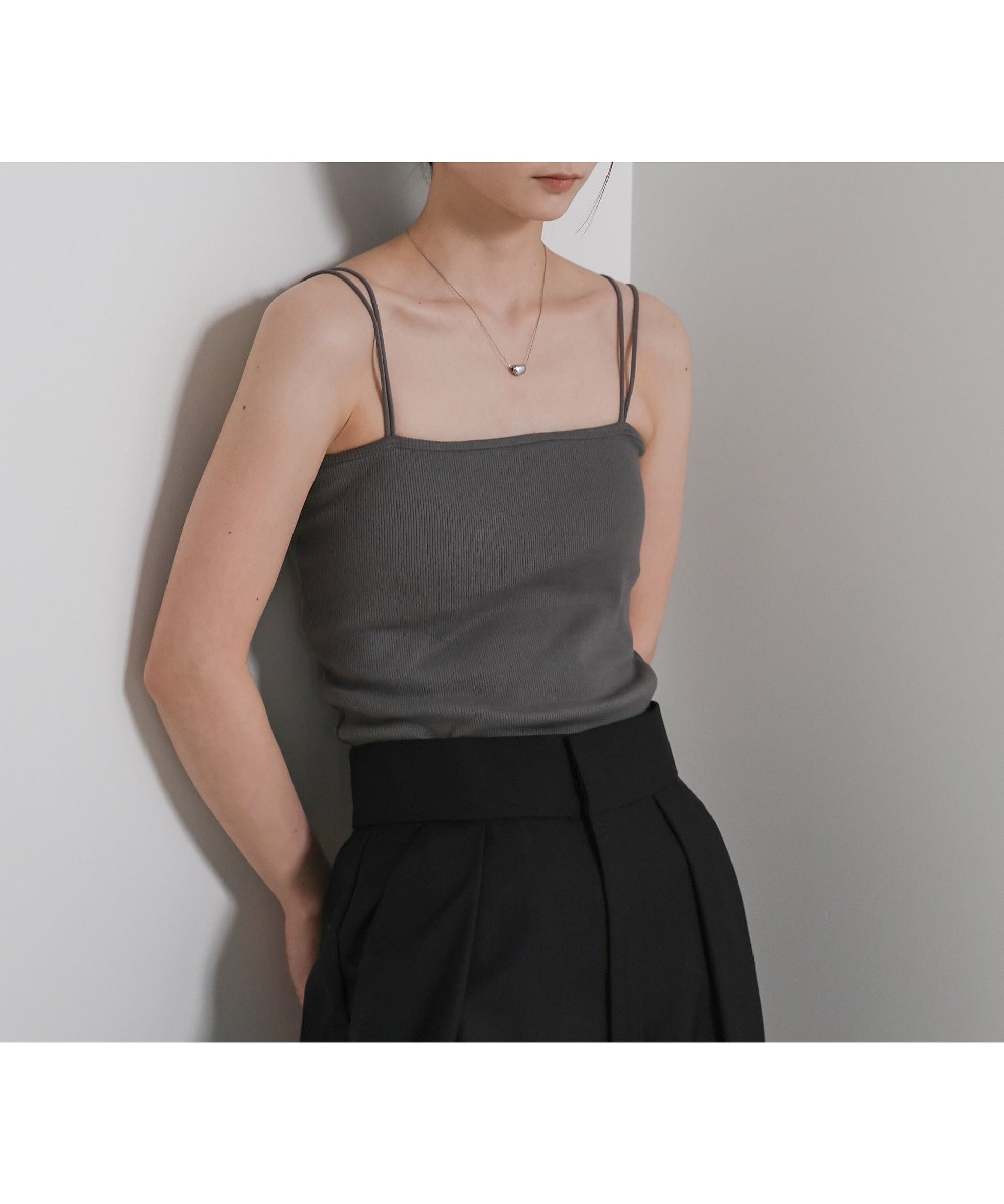 【セレクトモカ/SELECT MOCA】のダブルストラップカップ付きキャミソール インテリア・キッズ・メンズ・レディースファッション・服の通販 founy(ファウニー) 　ファッション　Fashion　レディースファッション　Fashion for Women　トップス・カットソー　Cut & Sew Tops　キャミソール&ノースリーブ　Camisoles & Sleeveless Tops　おすすめ　Recommended / Our Picks　アンダー　Underwear Essentials　キャミ　Camisole, Cami Top　キャミソール　Camisole, Spaghetti Strap Top　トレンド　Trend, Trending Now　ベーシック　Basic, Essential　ラップ　Wrap, Wrap Design　今季　This Season, Current Season　スミクロ-06|ID: prp329100004990087 ipo3291000000037377403