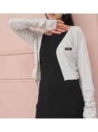 【スナイデル/SNIDEL】の【WEB限定/LUMISHADE】UVボレロカーディガン 大人の最旬トレンドファッション＆コーディネート founy(ファウニー) ファッション Fashion レディースファッション Fashion for Women トップス・カットソー Cut & Sew Tops カーディガン・羽織り Layered Style Cardigans ウェーブ Wavy Pattern カーディガン Cardigan, Knitwear クロップド Cropped, Short Length シルバー Silver, Metallic Silver ストレート Straight, Straight Cut スマート Smart, Elegant ダブル Double, Double-Breasted ダメージ Distressed, Destroyed フェミニン Feminine, Girly フロント Front, Front Design ブロック Block, Solid Block Pattern ボレロ Bolero, Short Cardigan ワンポイント One Point, Statement Accent おすすめ Recommended / Our Picks 夏 Summer thumbnail SLV[011]|ID: prp329100004990091 ipo3291000000037377418