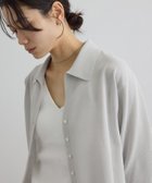 【サロン アダム エ ロペ/SALON adam et rope'】の【WEB限定】ドライタッチスキッパーカーディガン 大人の最旬トレンドファッション＆コーディネート founy(ファウニー) ファッション Fashion レディースファッション Fashion for Women トップス・カットソー Cut & Sew Tops カーディガン・羽織り Layered Style Cardigans レディースパーカー・カジュアルフーディー Casual Hoodies & Sweatshirts 春 Spring カーディガン Cardigan, Knitwear キャミワンピース Cami Dress, Slip Dress コンパクト Compact, Small Size シアー Sheer, See-Through スキッパー Skipper, Open Collar ボトム Bottoms, Lower Wear ポケット Pocket, Pocket Detail 羽織 Haori, Light Jacket おすすめ Recommended / Our Picks 夏 Summer thumbnail グレー系(09)|ID: prp329100004990098 ipo3291000000037377475