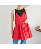 【フリークスストア/FREAK'S STORE】のインド カシュクールキャミチュニック 大人の最旬トレンドファッション＆コーディネート founy(ファウニー) ファッション Fashion レディースファッション Fashion for Women トップス・カットソー Cut & Sew Tops キャミソール&ノースリーブ Camisoles & Sleeveless Tops 2026年 2026 2026春夏・S/S Spring/Summer 2026 SS26 インド Indian Textile インナー Innerwear ギャザー Gathered, Ruffled タッセル Tassel, Fringe チュニック Tunic, Long Top ラップ Wrap, Wrap Design ロング Long, Long-Length 夏 Summer S/S・春夏 SS, Spring/Summer, Warm Season thumbnail レッド|ID: prp329100004990100 ipo3291000000037377485