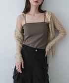 【センスオブプレイス/SENSE OF PLACE by URBAN RESEARCH】のダブルストラップカップツキキャミソール 大人の最旬トレンドファッション&コーディネート founy(ファウニー) ファッション Fashion レディースファッション Fashion for Women トップス・カットソー Cut & Sew Tops キャミソール&ノースリーブ Camisoles & Sleeveless Tops インナー Innerwear カーディガン Cardigan, Knitwear キャミソール Camisole, Spaghetti Strap Top シンプル Simple, Minimal スクエア Square, Square Shape スマート Smart, Elegant デコルテ Décolleté, Neckline S/S・春夏 SS, Spring/Summer, Warm Season 夏 Summer 2026年 2026 2026春夏・S/S Spring/Summer 2026 SS26 thumbnail モカ|ID: prp329100004990106 ipo3291000000037377519