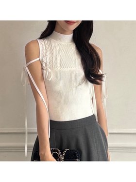 【スナイデル/SNIDEL】 レースアップリボンデザインニットプルオーバー大人の最旬トレンドファッション＆コーディネート founy(ファウニー) ファッション Fashion レディースファッション Fashion for Women トップス・カットソー Cut & Sew Tops ニット Knit Tops & Sweaters カジュアルプルオーバー・ニットトップス Pullovers & Knit Tops / Casual Pullovers おすすめ Recommended / Our Picks ウェーブ Wavy Pattern ストレート Straight, Straight Cut スマート Smart, Elegant リボン Ribbon, Bow レース Lace, Lace Fabric ロング Long, Long-Length エレガント 上品 Elegant |ID:prp329100004990125