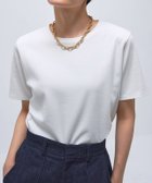 【ピエロ/Pierrot】のRASW コーマコットンベーシックTシャツ 大人の最旬トレンドファッション＆コーディネート founy(ファウニー) ファッション Fashion レディースファッション Fashion for Women トップス・カットソー Cut & Sew Tops シャツ・ブラウス・オフィスカジュアル Elegant Blouses & Button-Ups ロングTシャツ・Tシャツ Longline T-Shirts & Tees エレガント 上品 Elegant thumbnail オフホワイト|ID: prp329100004990149 ipo3291000000037377803