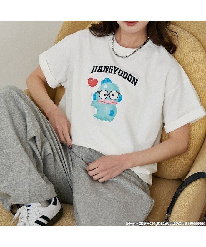 【フリークスストア/FREAK'S STORE】のSANRIO CHARACTERS/サンリオキャラクターズ 眼鏡 カレッジ風 プリントTシャツ 限定展開 大人の最旬トレンドファッション＆コーディネート founy(ファウニー) 　ファッション　Fashion　レディースファッション　Fashion for Women　トップス・カットソー　Cut & Sew Tops　シャツ・ブラウス・オフィスカジュアル　Elegant Blouses & Button-Ups　ロングTシャツ・Tシャツ　Longline T-Shirts & Tees　ヴィンテージ　Vintage Style　厚底　Platform Shoes　カーゴパンツ　Cargo Pants, Utility Pants　キャラクター　Character, Licensed Characters　今季　This Season, Current Season　スニーカー　Sneakers, Trainers　トレンド　Trend, Trending Now　バルーン　Balloon, Balloon Silhouette　フェミニン　Feminine, Girly　プリント　Print, Printed Pattern　ミックス　Mix, Mixed Style　リラックス　Relax, Relaxed Fit　ロング　Long, Long-Length　S/S・春夏　SS, Spring/Summer, Warm Season　おすすめ　Recommended / Our Picks　夏　Summer　2026年　2026　2026春夏・S/S　Spring/Summer 2026 SS26　 other-1|ID: prp329100004990150 ipo3291000000037377805