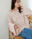 【ディスコート/Discoat】の2WAYワンショルボーダープルオーバー《WEB限定カラーあり》 大人の最旬トレンドファッション＆コーディネート founy(ファウニー) ファッション Fashion レディースファッション Fashion for Women トップス・カットソー Cut & Sew Tops カジュアルプルオーバー・ニットトップス Pullovers & Knit Tops / Casual Pullovers おすすめ Recommended / Our Picks シンプル Simple, Minimal ボーダー Border, Stripe ワイド Wide, Wide Fit ワンショル One Shoulder, Asymmetrical thumbnail ピンク|ID: prp329100004990165 ipo3291000000037377886
