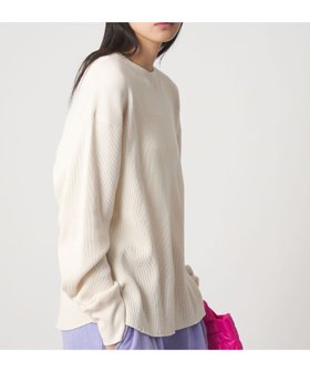 【シテン/CITEN】のCITEN ヴィンテージライクヘンリーワッフルトップ2WAY 大人の最旬トレンドファッション＆コーディネート founy(ファウニー) ファッション Fashion レディースファッション Fashion for Women シンプル Simple, Minimal デニム Denim, Jeans Material フィット Fit, Slim Fit ボトム Bottoms, Lower Wear リラックス Relax, Relaxed Fit ワイド Wide, Wide Fit ワッフル Waffle, Waffle Knit |ID:prp329100004990169