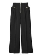 【スナイデル/SNIDEL】のマリンワイドパンツ 大人の最旬トレンドファッション＆コーディネート founy(ファウニー) ファッション Fashion レディースファッション Fashion for Women パンツ Pants & Trousers 今季 This Season, Current Season シャーリング Shirring, Ruched スマート Smart, Elegant センター Center, Center Line トレンド Trend, Trending Now フィット Fit, Slim Fit フロント Front, Front Design ポケット Pocket, Pocket Detail ワイド Wide, Wide Fit thumbnail BLK[009]|ID: prp329100004990179 ipo3291000000037377987